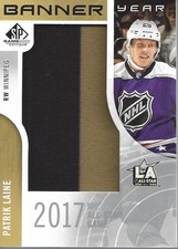 2017-18 SP Game Used Banner Year All Star '17 #BASPL Patrik Laine - HKY