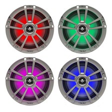 Infinity 622MLT 6.5" 225W Multicolor LED Boat Audio Titanium Speakers Qty 4 