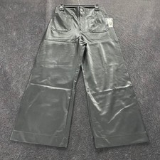 MAEVE By Anthropologie The Colette Faux Leather Pants Women's Size 29