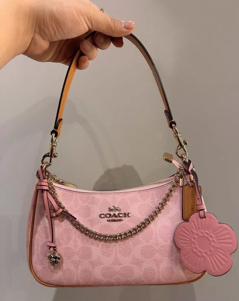 Coach Pink Shoulder Bag Bags & Handbags for Women for sale | eBay