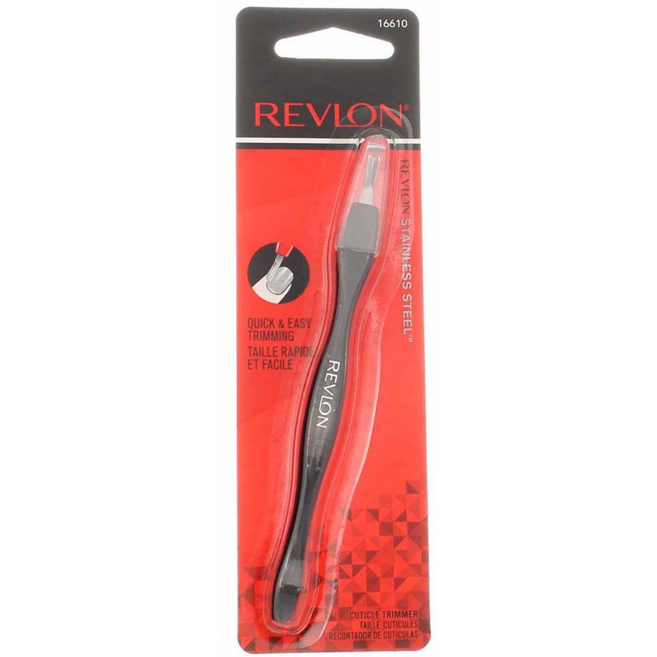 Revlon Professional Stainless Steel Cuticle Nipper for Precise Grooming-image