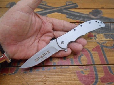Kershaw Volt SS 3655 Speedsafe Pocket Knife Plain Edge Blade Cutwater Spirits