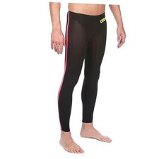 Men's Powerskin R-Evo Open Water Swim Triathlon Pants 30 Black / Fluo Yellow