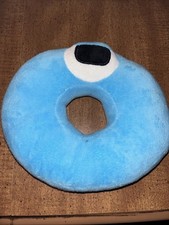 Alphabet Lore Plush  Blue  Letter 0 with  Eye Stuffed Pillow 7"
