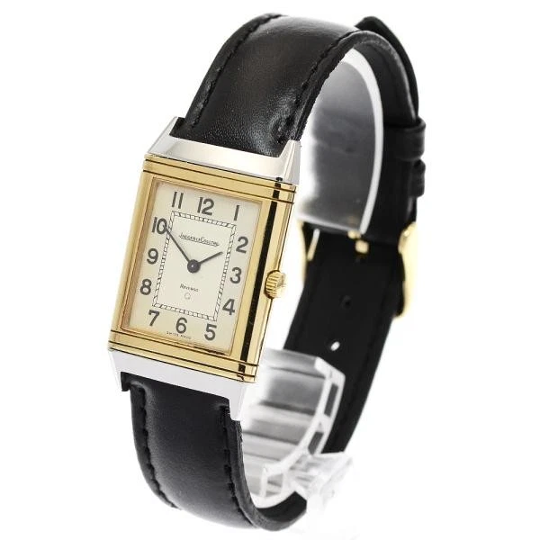 Jaeger LeCoultre — Jaeger-LeCoultre Reverso 140.019.5 23mm SS Silver Dial Quartz Watch #C4245