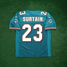 Patrick Surtain Reebok Miami Dolphins NFL Authentic On-Field EQT Teal Jersey