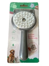 Pet Hairdresser Electric Cat & Dog Brush – USB Rechargeable, Gentle Grooming