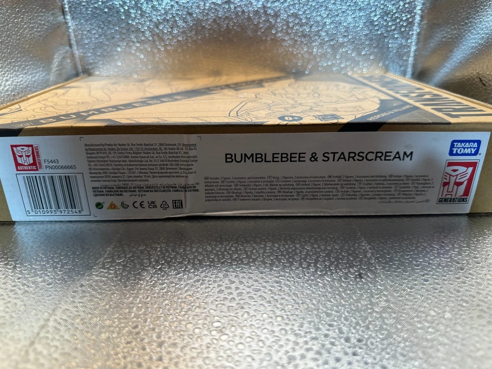 Transformers Heroes and Villains Bumblebee & Starscream 7" Action Figures 2-Pack - Image 3 of 3