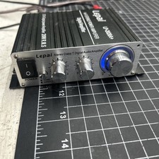 Lepai LP-2020TI Digital Hi-Fi Audio Mini Amplifier W/power Supply- Tested