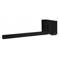 THOMSON, barre de son 2.1 pour TV avec caisson de basses filaire Bluetooth optique 200 W, noir