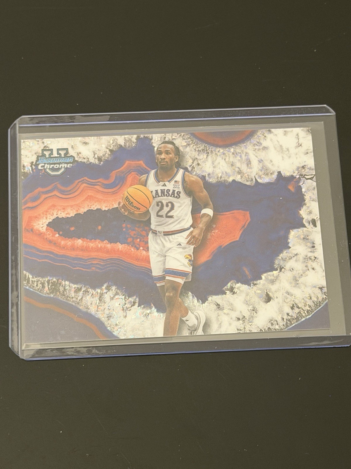 2025-26 Bowman Basketball Darryn Peterson Crystallized Case Hit SSP #CNL-2 KU