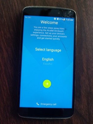 Alcatel One Touch Idol 3  Cricket Network Phone