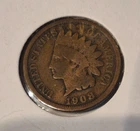 1908 Indian Head Penny, Cent, Very Good Condition