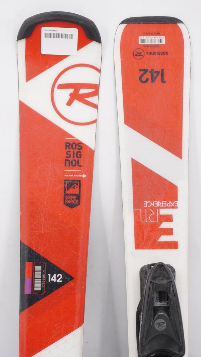 Rossignol Experience E RTL Adult Skis with Bindings - 142 cm Used