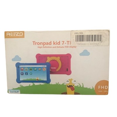 NEW AEEZO KIDS FHD TRONPAD 7-TK701 7'' WIFI ANDROID 10 TABLET 2GB RAM 32GB ROM