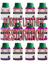 Purple Leather Restoration Paint Hard Wearing Anti Scuff Scratch Repair Fix