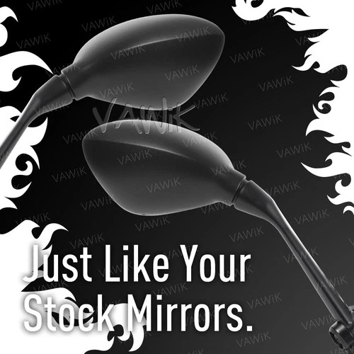VAWiK Motorcycle -OE Replacement Pair Mirrors FB324 fits BMW R 1200 RS 2014-