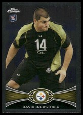 David DeCastro Rookie RC 2012 Topps Chrome #138 Pittsburgh Steelers