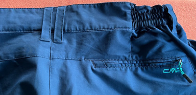 CMP Damen Trekking Bermuda Shorts XL   Blau   Dry Function   UV-Schutz   Sport