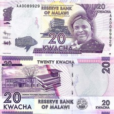 Malawi 20 kwacha 2012 P-57a UNC