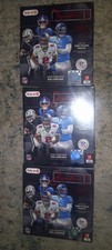 3 NEW TOPPS FACTORY PLASTIC SEALED MEGA BOX TARGET EXCLUSIVE NFL CARD FREE S&H