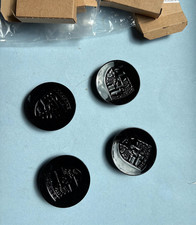 Oem Porsche Oem Black Center Caps Hub Caps 4 Pieces