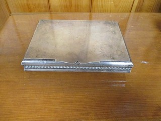 RARE ALFREDO SCIARROTTA HANDMADE STERLING SILVER Cigarette Jewelry Box 1286 Gr