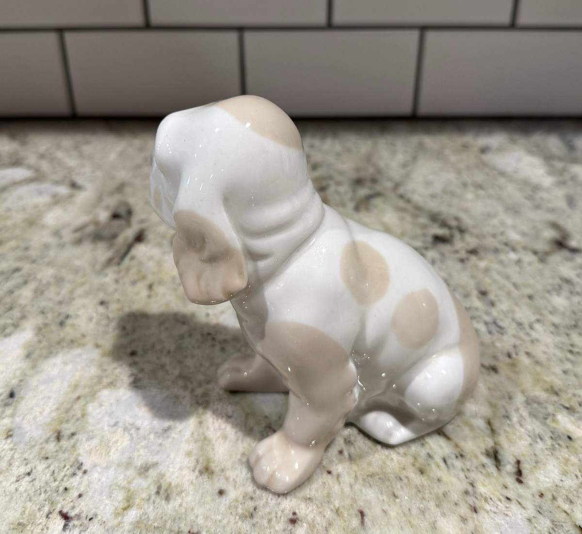 Porcelanas Miquel Requena Spain - Dog Statue Figurine - Cocker