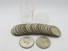1965 - 1969 40% Silver 50C Kennedy Half Dollar Roll of 20 Cheap Price!