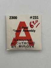 Accutron Bulova #231 Cal 2300 Pawl Finger Assembly NOS
