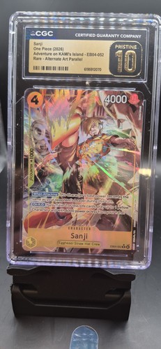 Sanji (Alternate Art) graded CGC 10 for sale on eBay