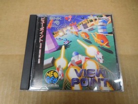 Neo Geo CD CD-T01 Console SNK w/ Box Controller View Point Game Tested Japan