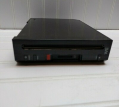 Nintendo Wii RVL-001 Console - Black - AS-IS UNTESTED for sale