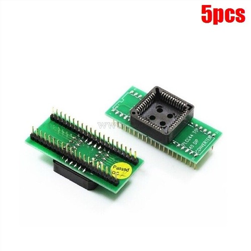 5Pcs PLCC44 To DIP40 Ez Programmer Adapter Socket Universal Converter mt