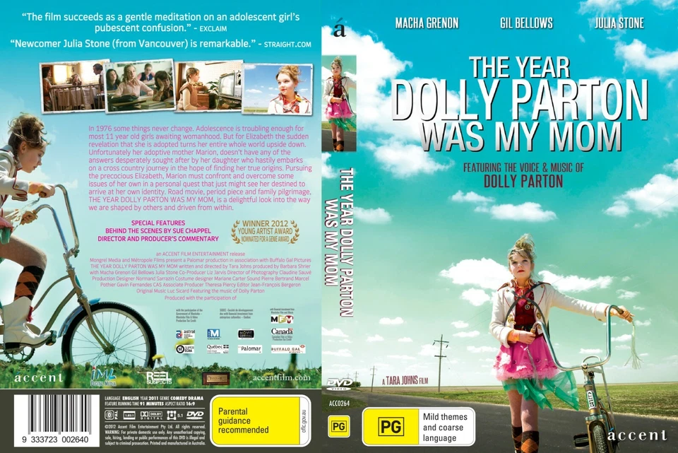 The Year Dolly Parton Was My Mom (DVD) - ACC0264 (limited stock) - Image 2 of 2