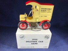 C3-100 ERTL DIE CAST 1905 DELIVERY CAR BANK -1:25 SCALE - 1991 HERITAGE DAYS