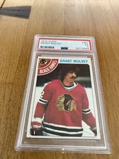 1978-79 TOPPS HOCKEY GRANT MULVEY #261 BLACK HAWKS PSA 5