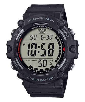 Casio AE-1500WH-1AVDF Schwarz Digitaluhr