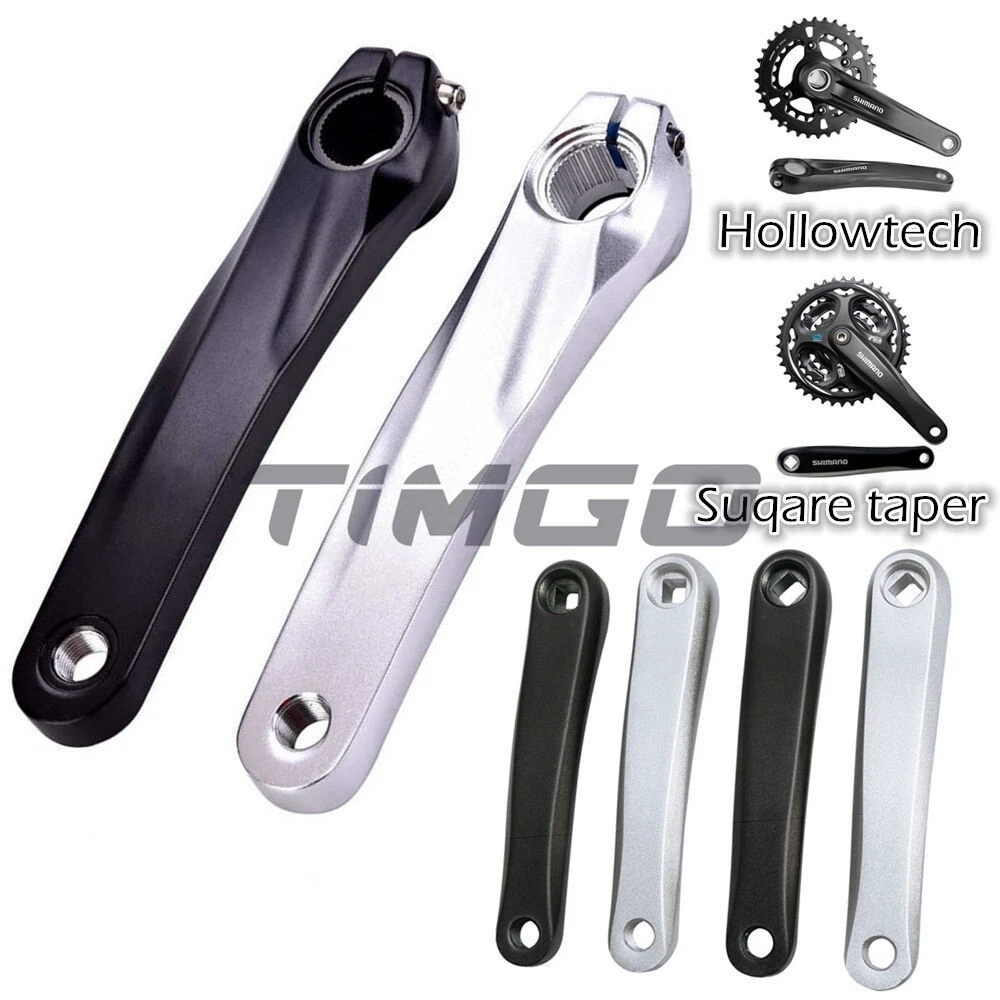 MTB Road Bike Crankset Square Taper Hollowtech Replacement Left Crank Arm 170mm