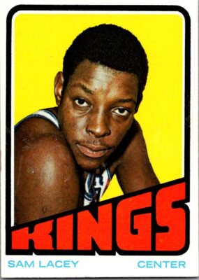 Sam Lacey - 1972-73 Topps Basketball #63 - KC-Omaha Kings