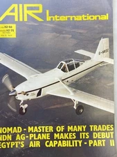 Vintage Commercial & Military Airplanes Aircraft Book - 1981 AIR International