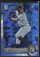 2022 Bowman Sapphire Fidel Montero BCP-74 1st | New York Yankees