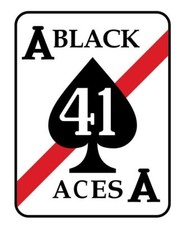 VFA-41 Strike Fighter Squadron 41 Black Aces Sticker Decal M857