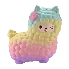 13CM Jumbo Squishys Squeeze Alpaca Slow Rising Cream Scented Kid's Gift Toy UK