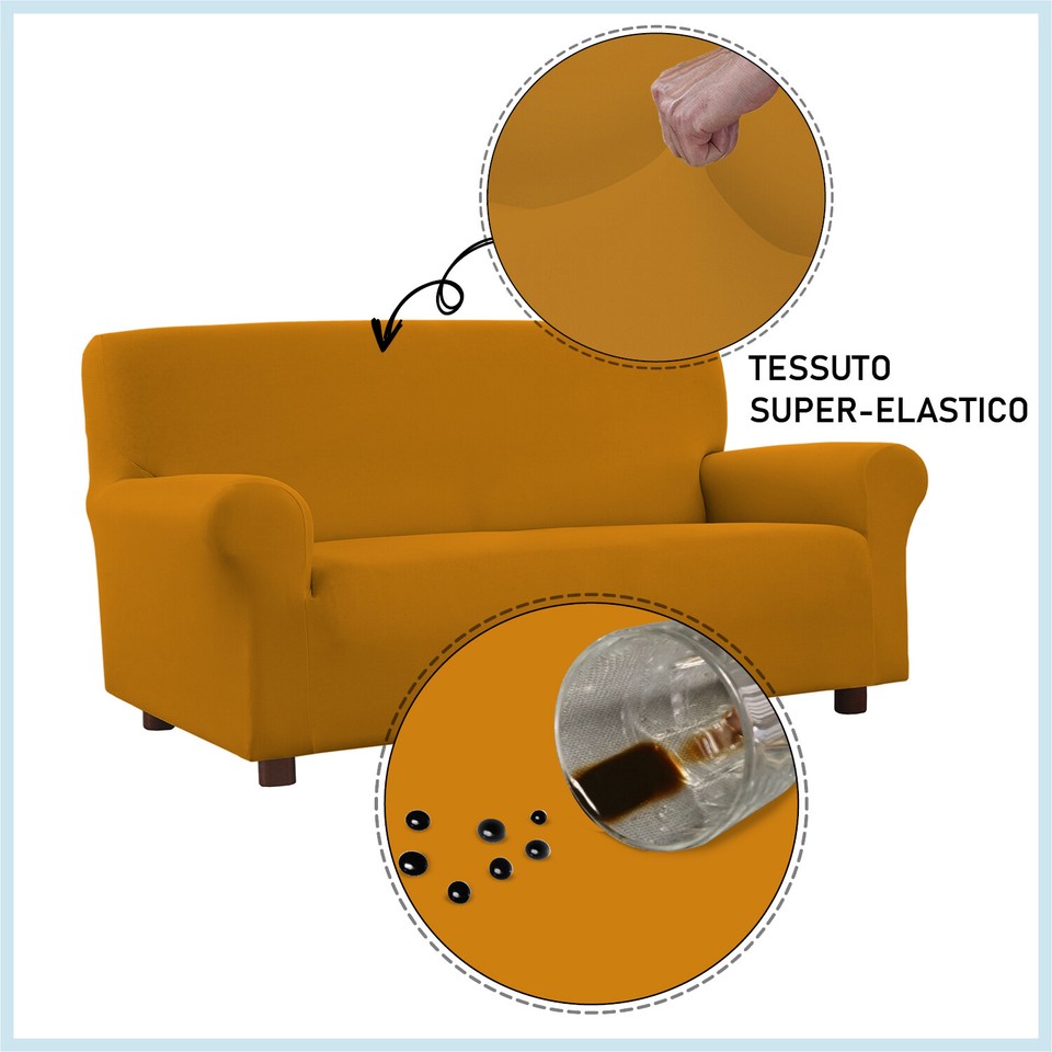 Copridivano elasticizzato con design jacquard di ultima generazione