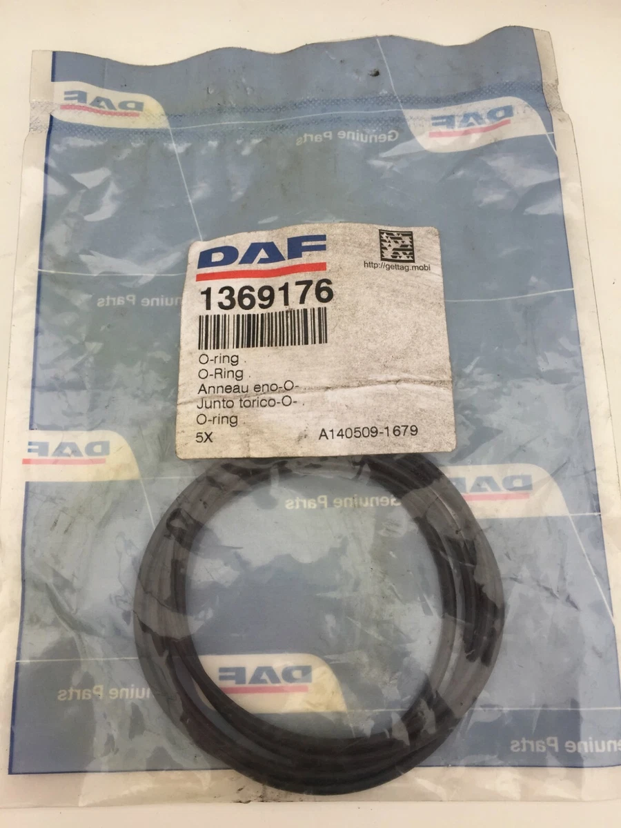 GENUINE DAF O-RINGS PACK OF 5 - PART NUMBER 1369176 | eBay
