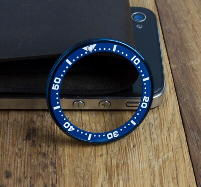 Night Blue Thorn Bezel+Insert For Seiko SKX007/9 SRPD Watch 120 Unidirectional