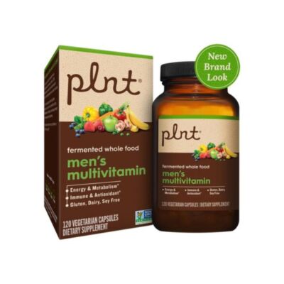 Fermented Whole Food Mens Multivitamin (120 Vegetarian Capsules)