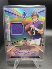 2024 Phoenix Football Devin Leary RC Rookie Phenom Jersey Auto Silver /149