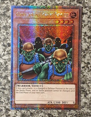 Yugioh RA03-EN101 Goblin Attack Force 1st Edition QCSR MINT